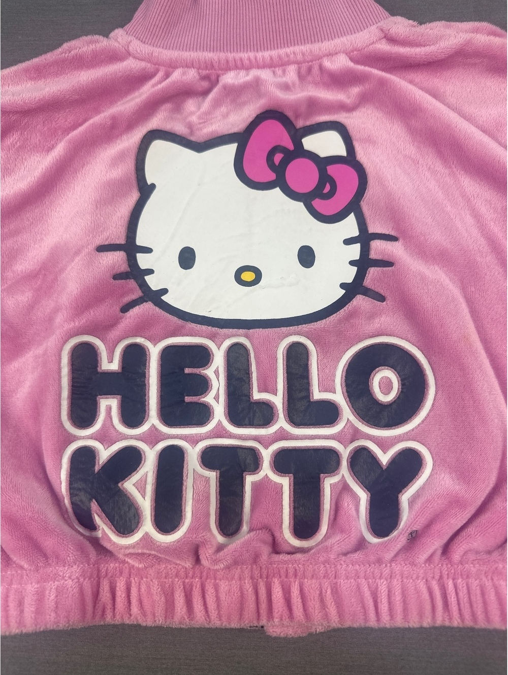 Hello Kitty Girls Jacket 2T Pink Polyester Zip Front